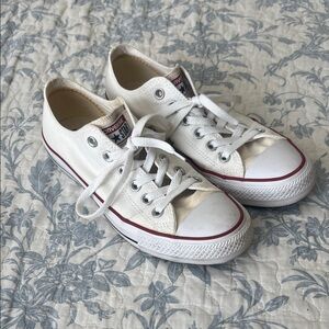 Converse White Low-Top Sneakers